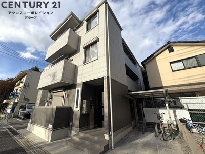 建物外観　オートロック付きで安心のセキュリティ♪