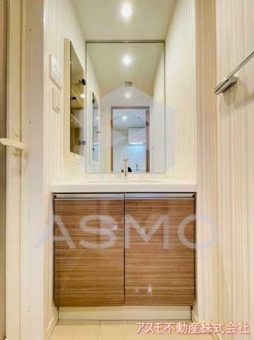 洗面設備　同マンション別部屋参考写真