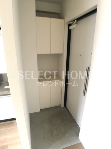 玄関　明るい玄関です