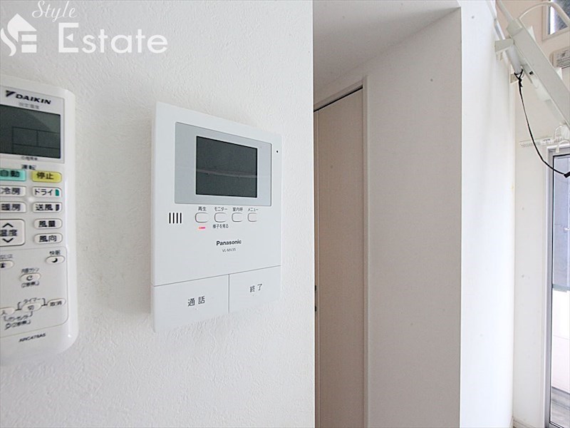 セキュリティ　モニター付きインターホン