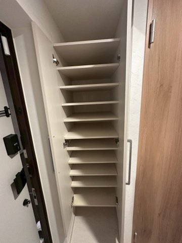 収納　収納のためのスペースです