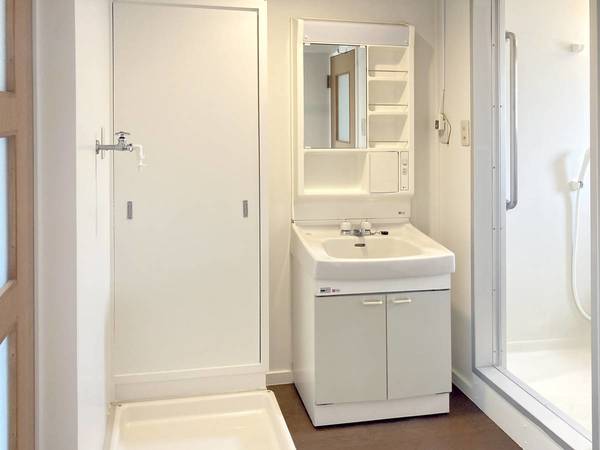 洗面設備　ビレッジハウスの同一物件・同一タイプの間取りの写真です