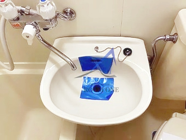 洗面設備　洗面台です。