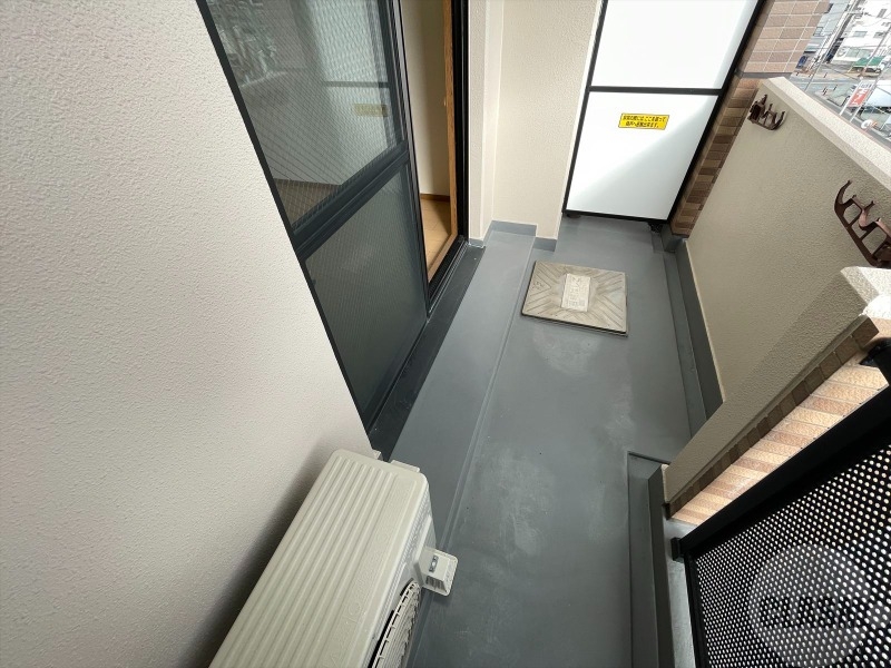 バルコニー　南東向きのバルコニー