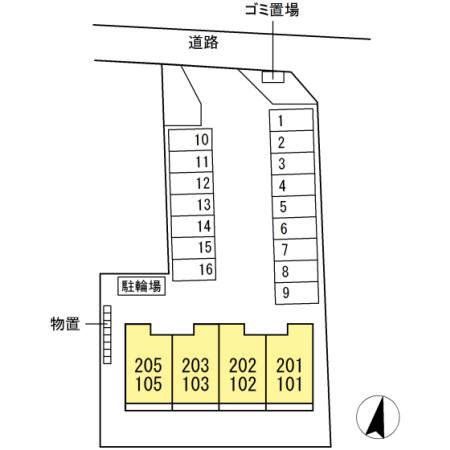 駐車場　『コンフォート』