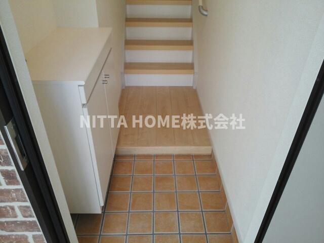 玄関　十分なスペースの玄関です★