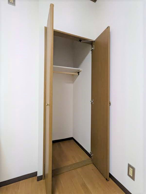 収納　十分な収納スペースがあります