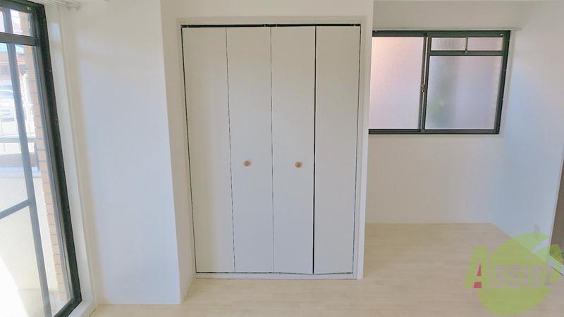 収納　各部屋に収納が有り、お部屋もスッキリしますね。荷物の多い方に