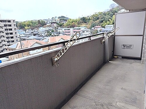 バルコニー　南向きバルコニー　※内装工事前