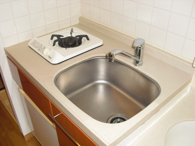 キッチン　ガスコンロ付きキッチン