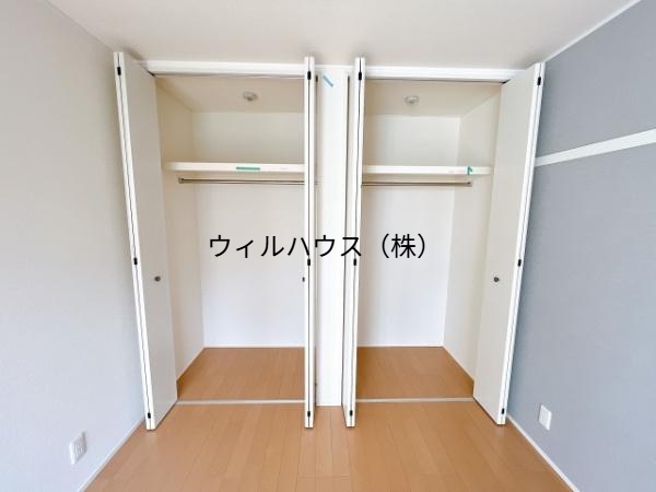 収納　クローゼット！