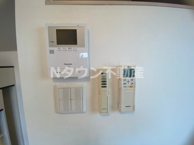 セキュリティ　モニター付きインターフォンです