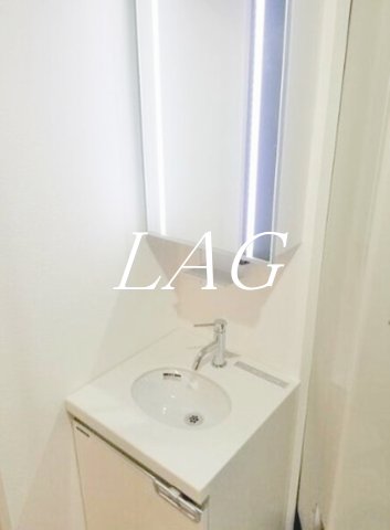 洗面設備　洗面台です。