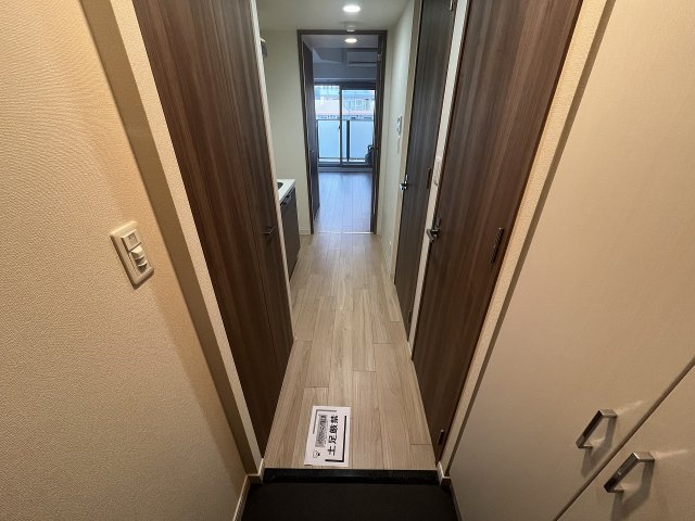 玄関　収納もある玄関です