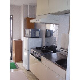 キッチン　※写真は別号室です。