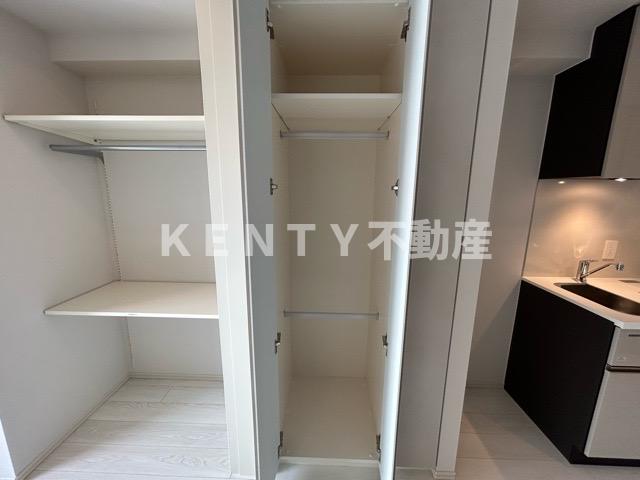 収納　収納のためのスペースです