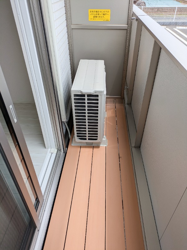 バルコニー　図面と現状に相違がある場合には現状を優先