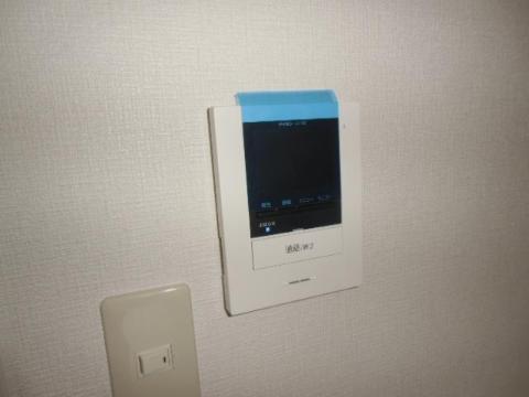 セキュリティ　カメラ付インターホン（イメージ）