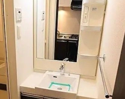 洗面設備　別タイプ部屋　参考写真です