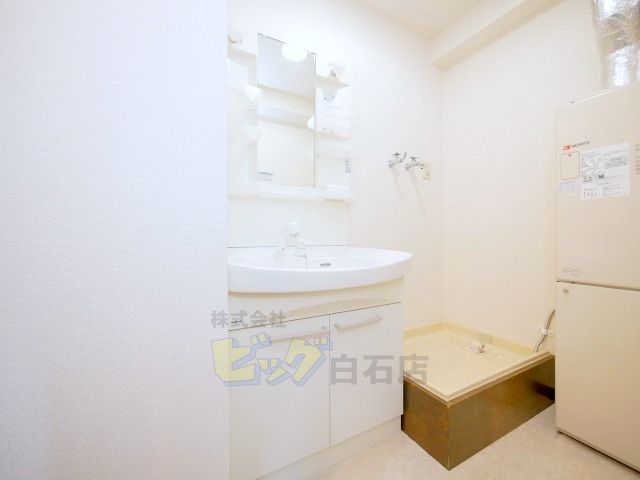 洗面設備　シャンプードレッサー完備しています♪