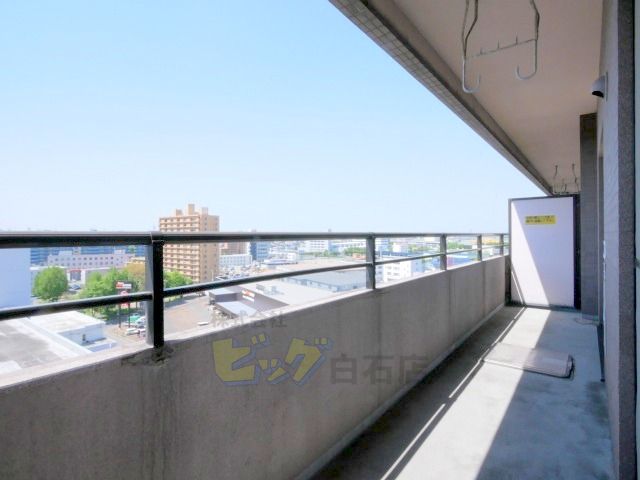 バルコニー　眺望良好です♪