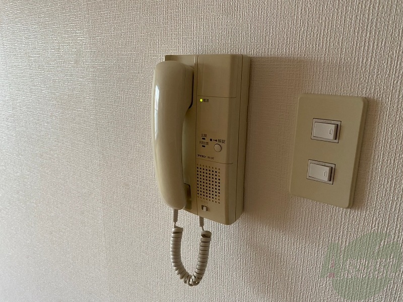 セキュリティ　インターホンは通話ができるので急な訪問があっても安心です