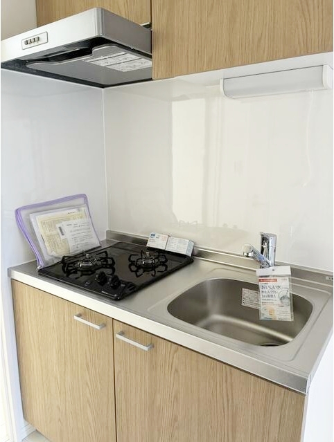 キッチン　自炊をされる方に嬉しい2口コンロ♪