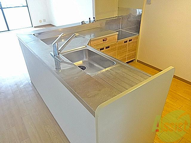 キッチン　Ｌ型のキッチンですよ♪楽しくお料理できますよね～☆