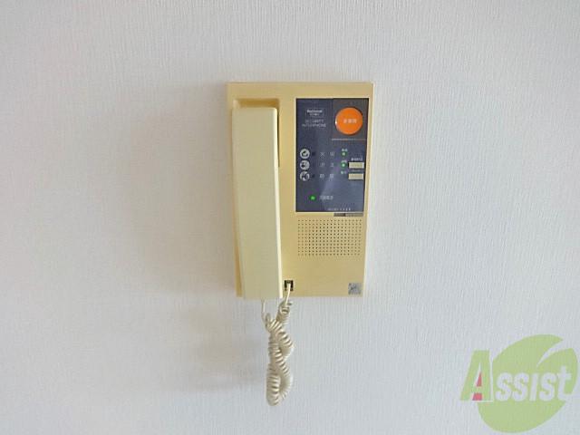 その他設備　来訪者が来たらこちらで一旦ご確認を。防犯対策は大切です。