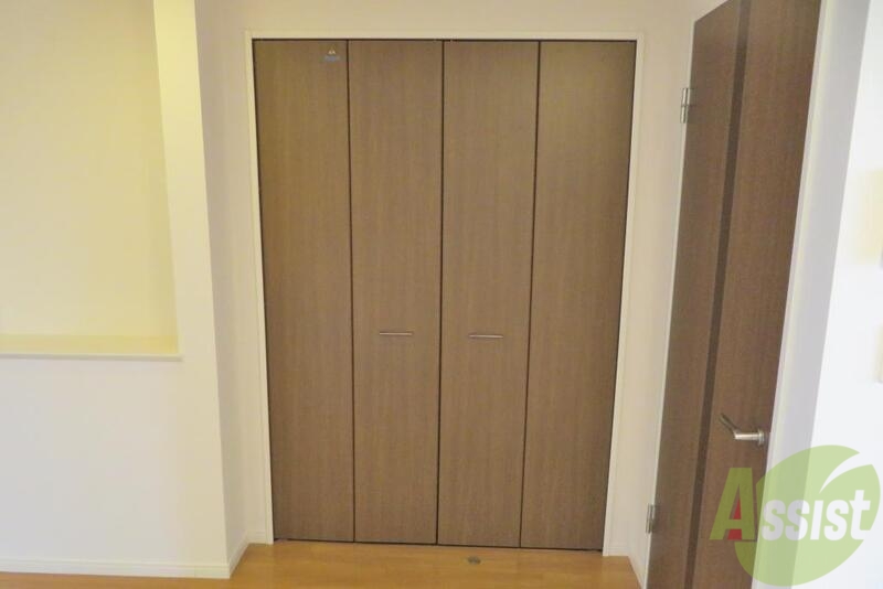 収納　ＬＤＫにあるクローゼットです。中が気になります。