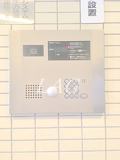 セキュリティ　オートロックです。