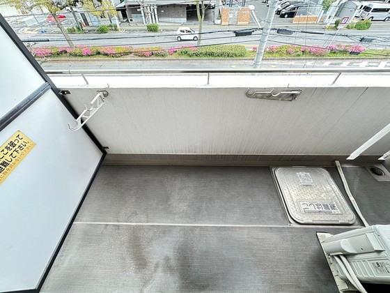 バルコニー　※別部屋の写真です