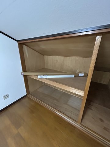 収納　ちょっとした収納スペースも充実しています
