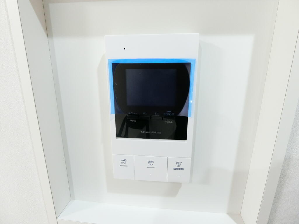 セキュリティ　TVモニターホン　録画機能付きです