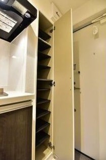 収納　シューズBOXも