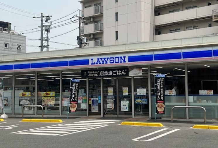 コンビニ　ローソン 広島祇園一丁目店（コンビニ）まで350m