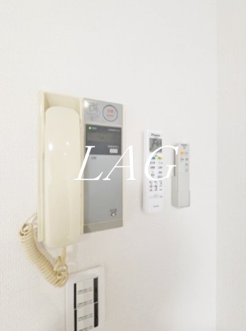 セキュリティ　モニター付インターホンです。