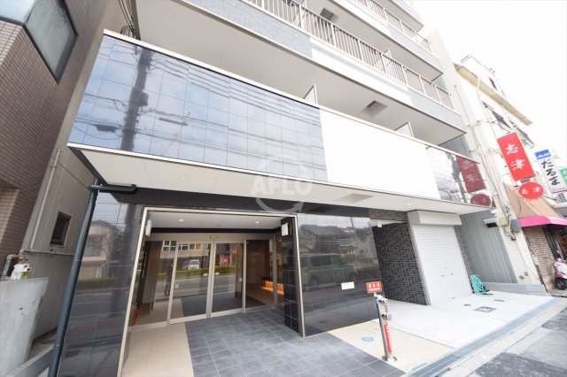 エントランス　サンライフ北田辺　エントランス