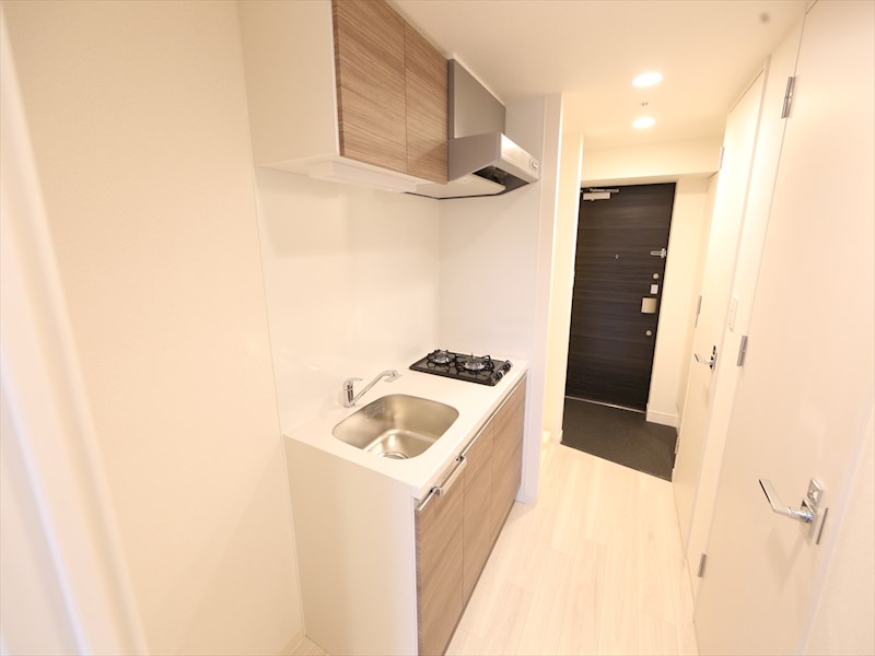 キッチン　システムキッチン（ガス2口コンロ付）