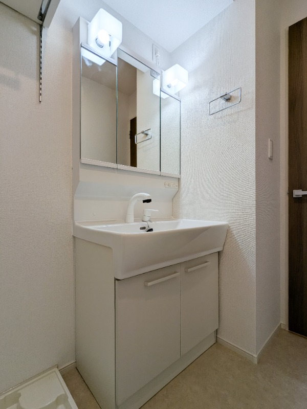 洗面設備　図面と現状に相違がある場合には現状を優先