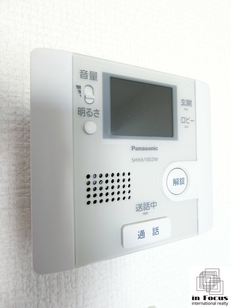 セキュリティ　来客の顔が見える安心のTVモニターホン