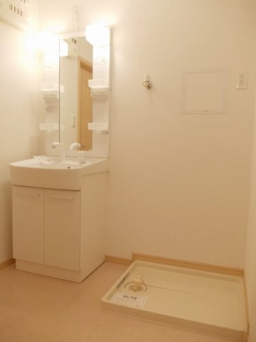 洗面設備　洗面所です