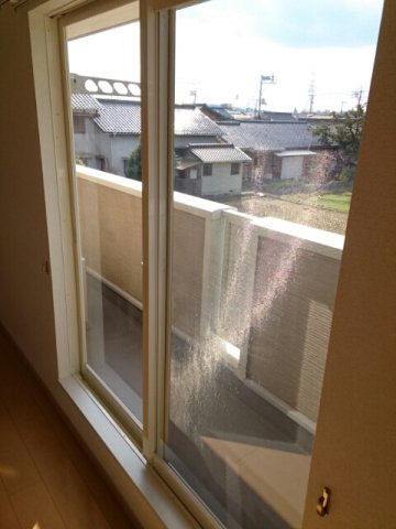 バルコニー　広々としたバルコニーです