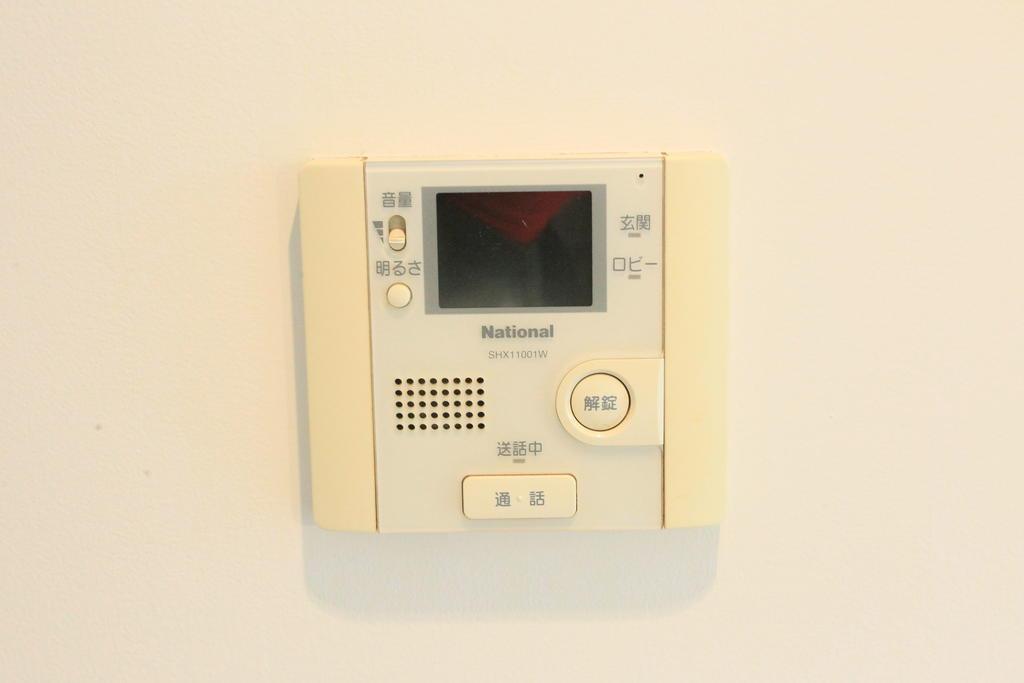 セキュリティ　TVモニタ付インターホン※別部屋参考写真