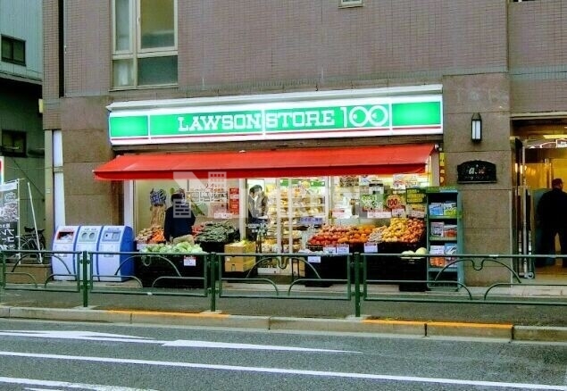 コンビニ　ローソンストア100五本木店（コンビニ）まで117m