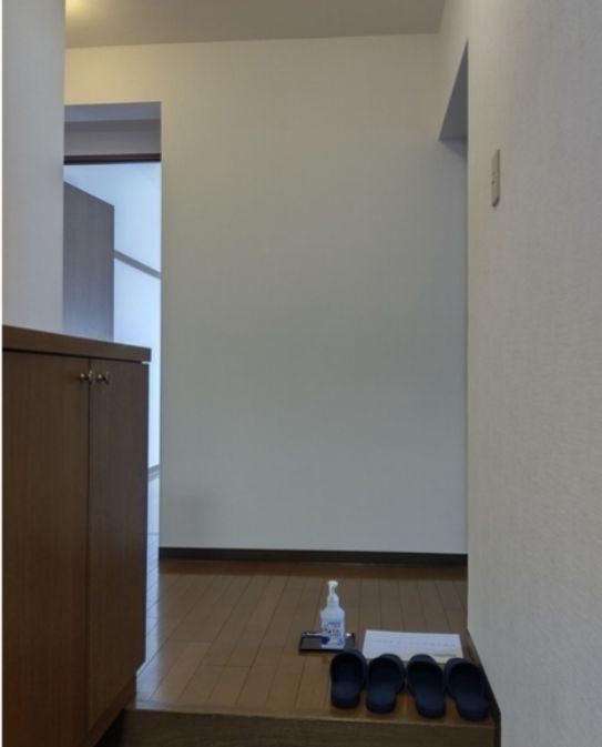 玄関　落ち着いた玄関です