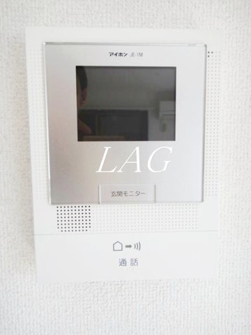 セキュリティ　モニター付インターホンです。