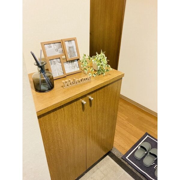 玄関　※写真は同じマンションの違う部屋のものになります。