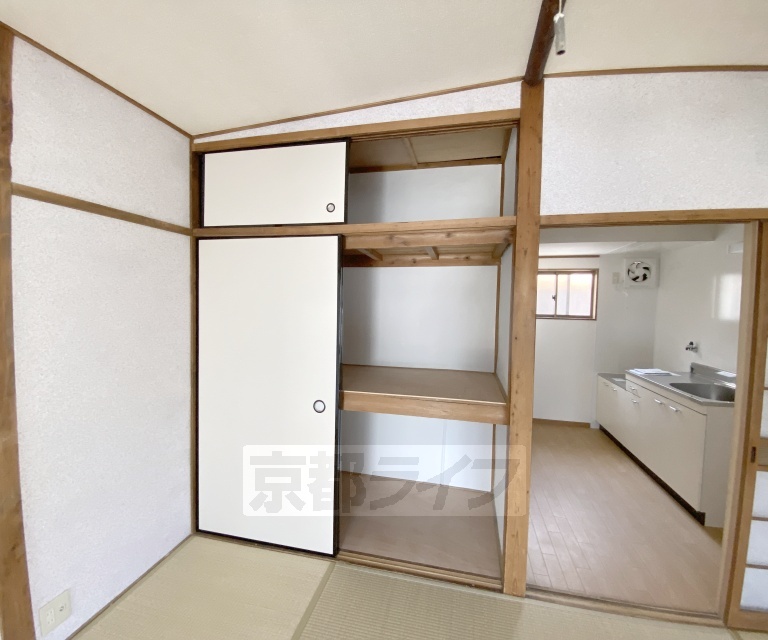 収納　押入収納です。