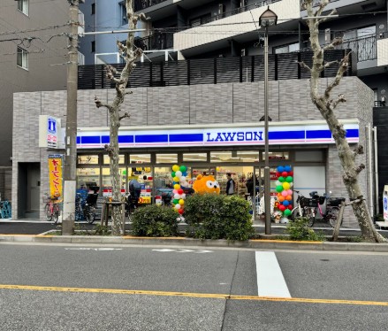 コンビニ　ローソン江東新大橋二丁目店（コンビニ）まで94m